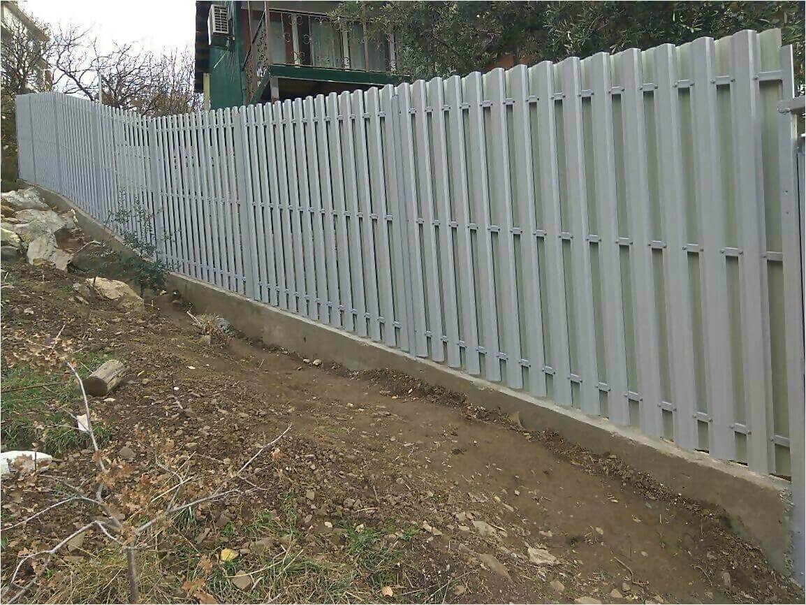 Забор из штакетника 115м фото5 в Калуге