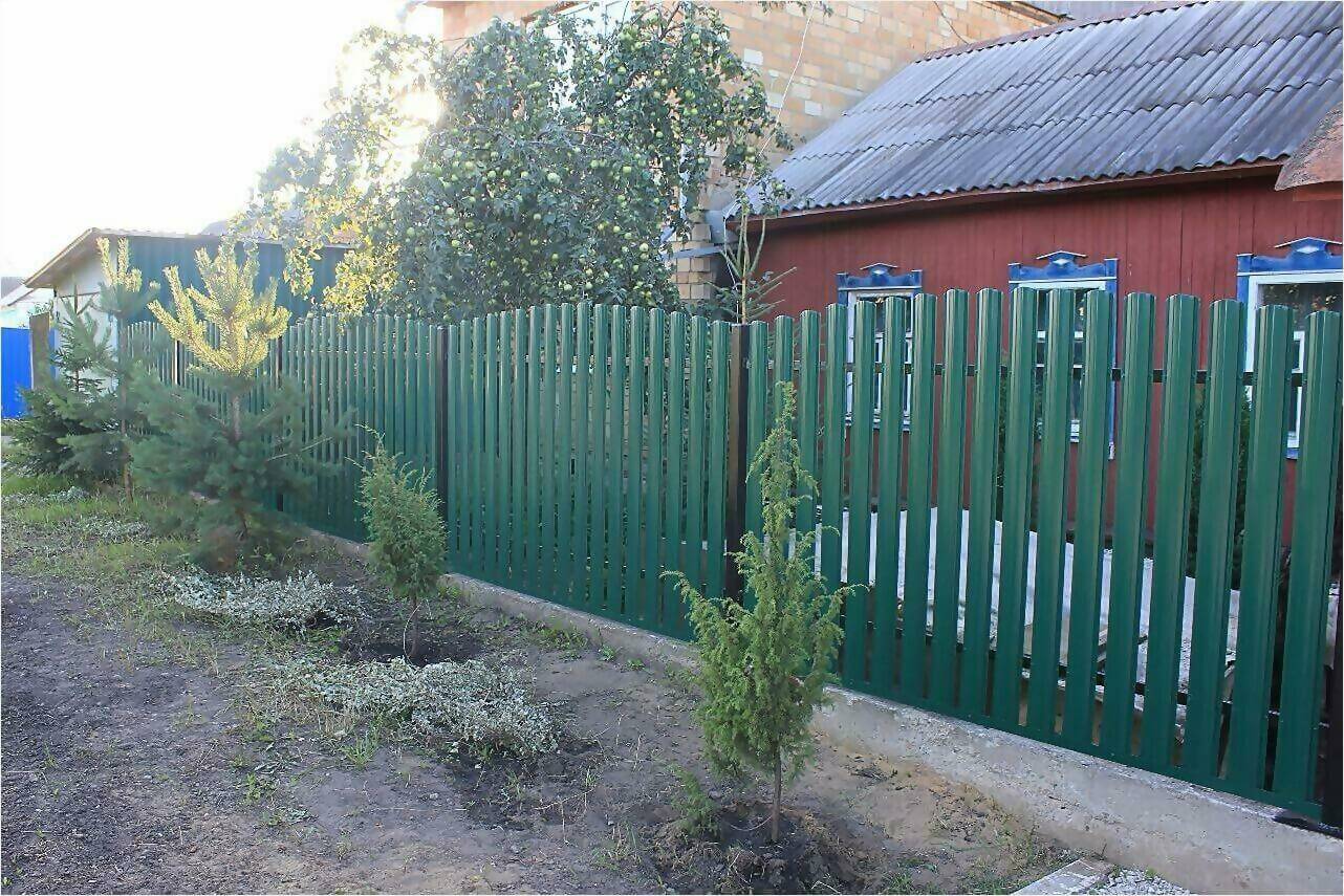 Забор из штакетника 60м фото1 в Калуге