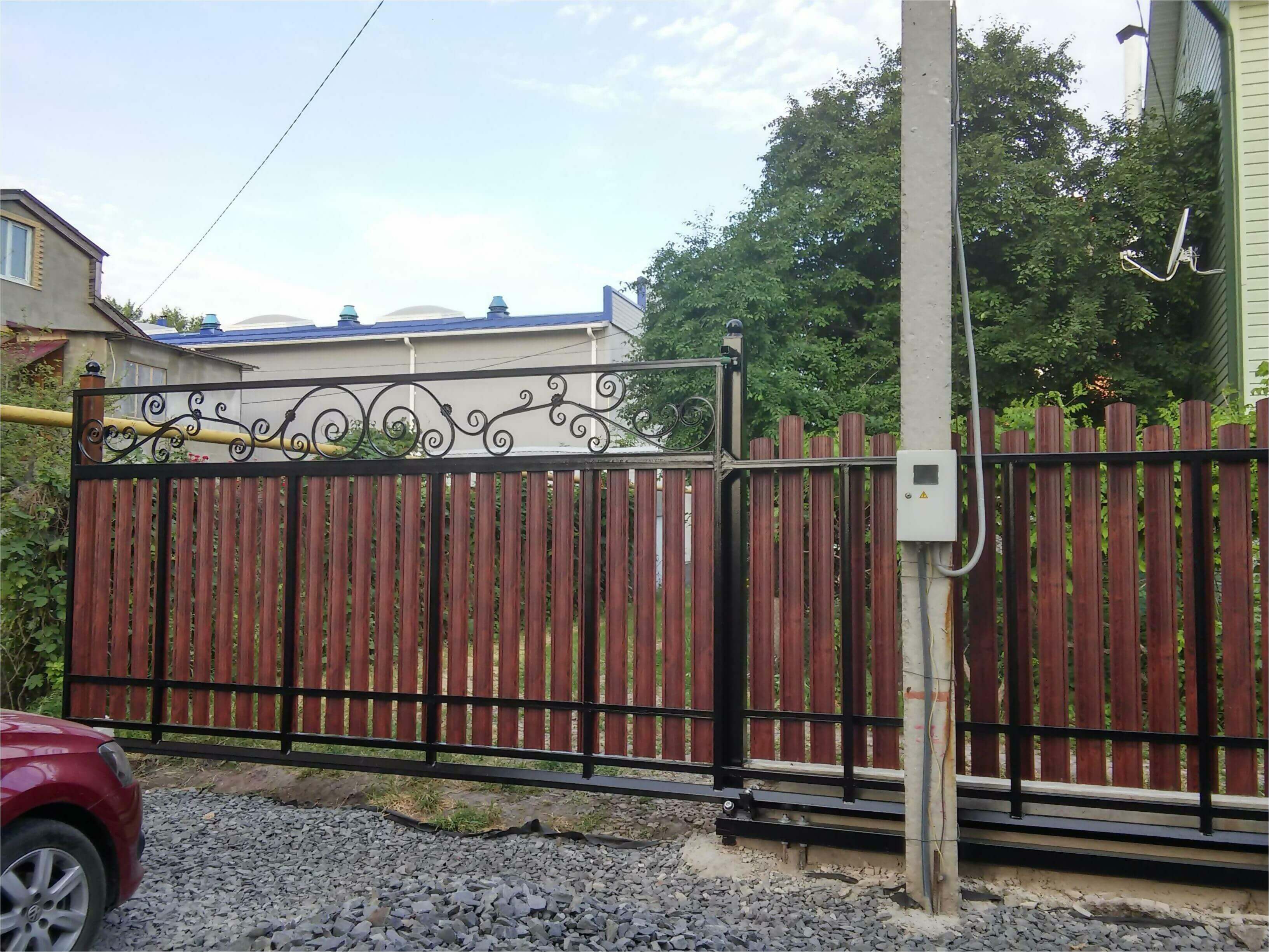 Забор из штакетника 90м фото2 в Калуге