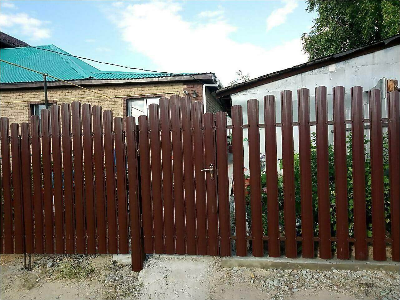 забор-ранчо из штакетника 70м фото2 в Калуге