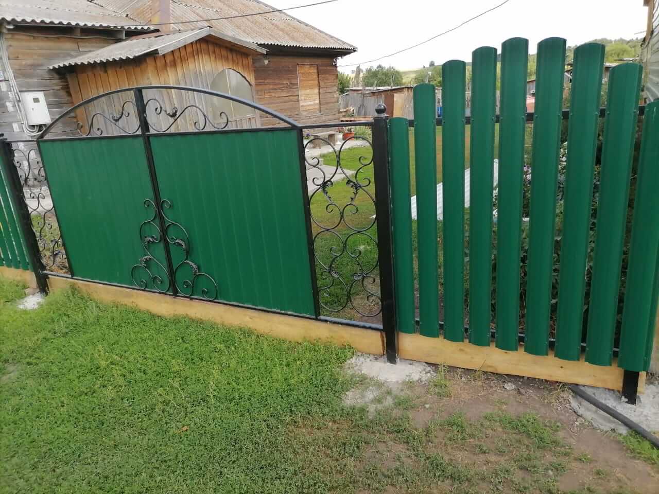 забор из штакетника Зеленый Мох фото7 в Калуге