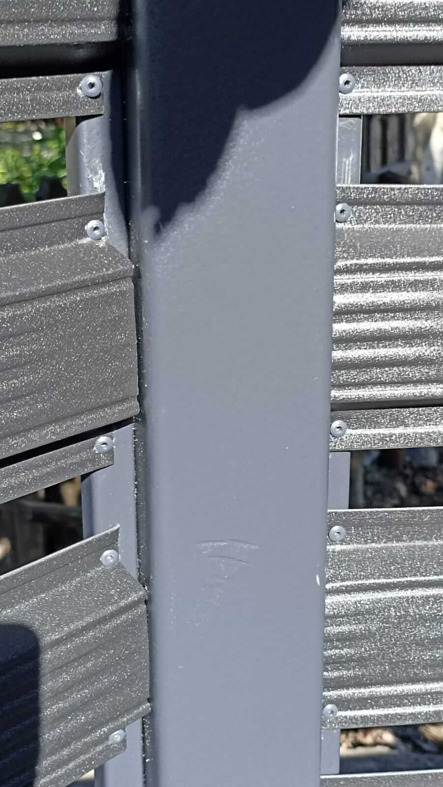 Забор из штакетника 90м RAL7024/7024 Серый Графит фото8 в Калуге