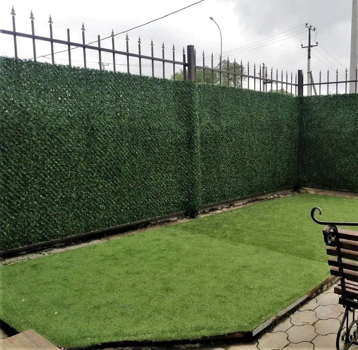 Вечнозеленый забор Grass Fence 33м фото 4 в Калуге