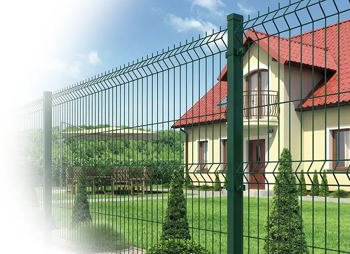 Забор из 3D сетки гиттер в Калуге с установкой под ключ